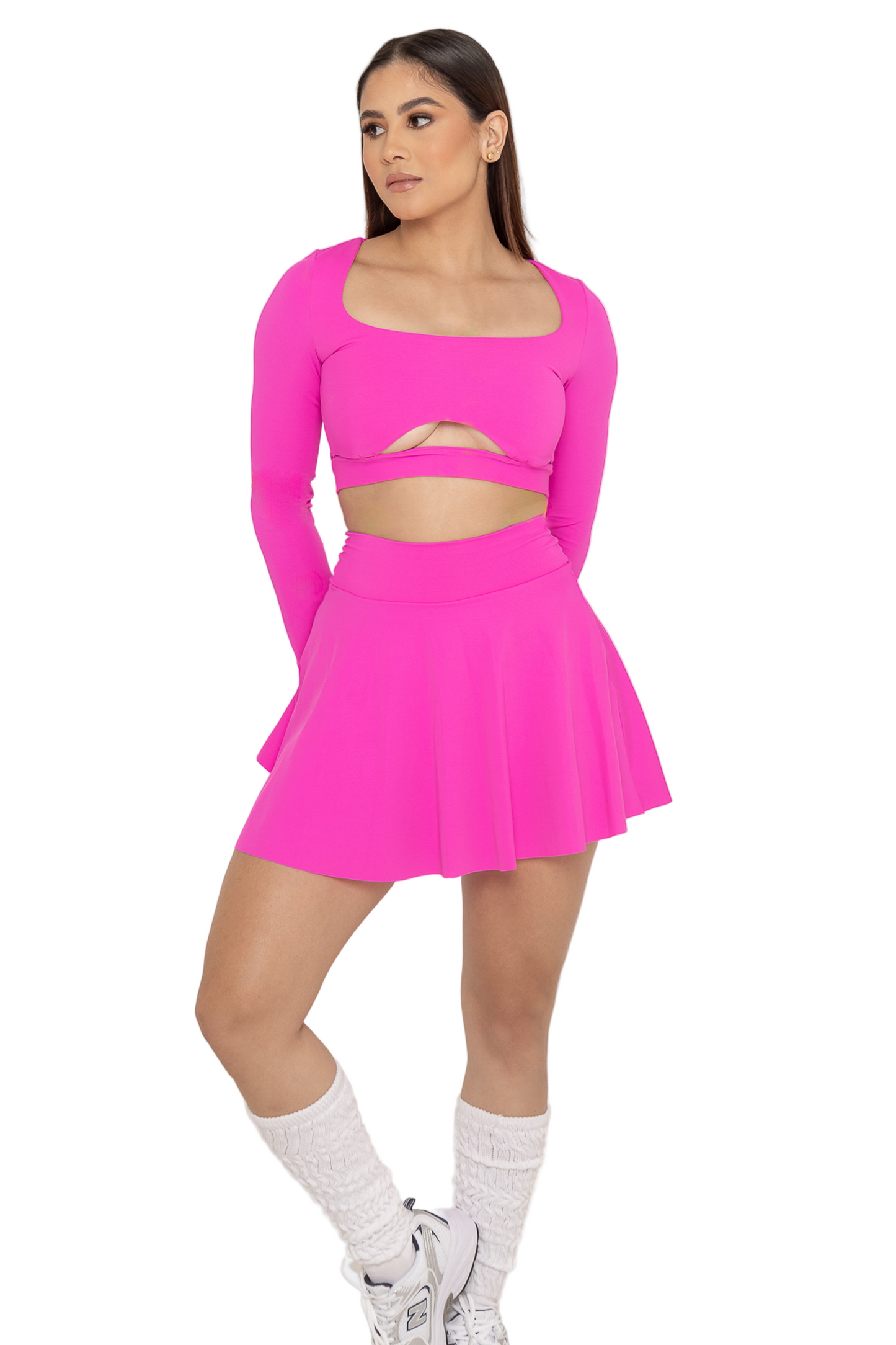 SET ACTIVE ROSADO -PDA 3036 Fajas Piel De Ángel