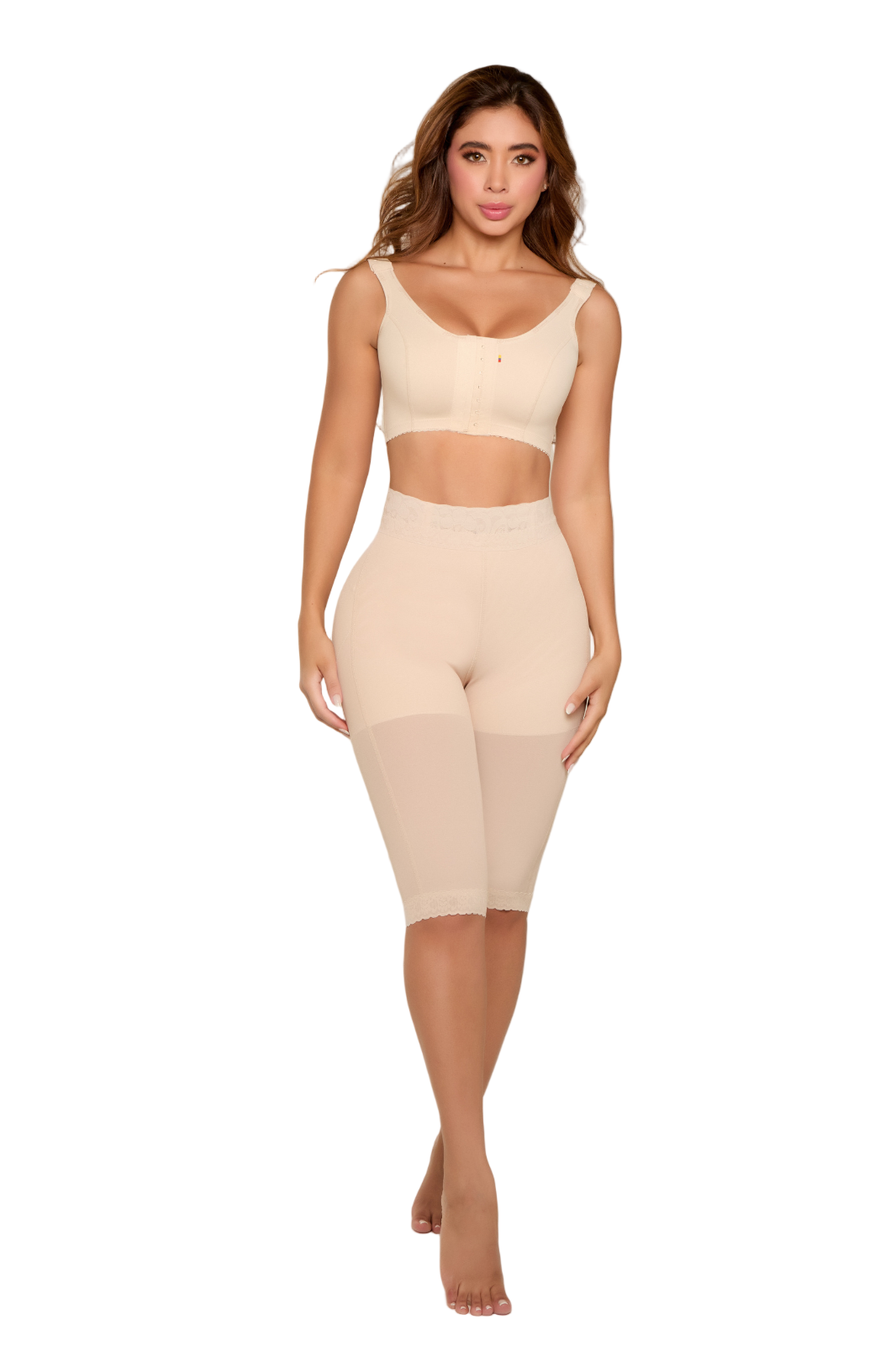 CAPRI TALLE CORTO -041 Fajas Piel De Ángel