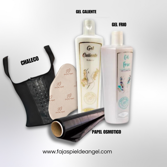 KIT REDUCTOR CHALECO Fajas Piel De Ángel