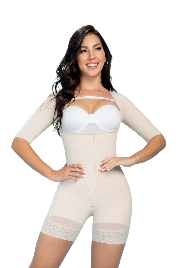 FAJA CORTA, ALTA COMPRESION, SENOS LIBRES Y MANGAS 502