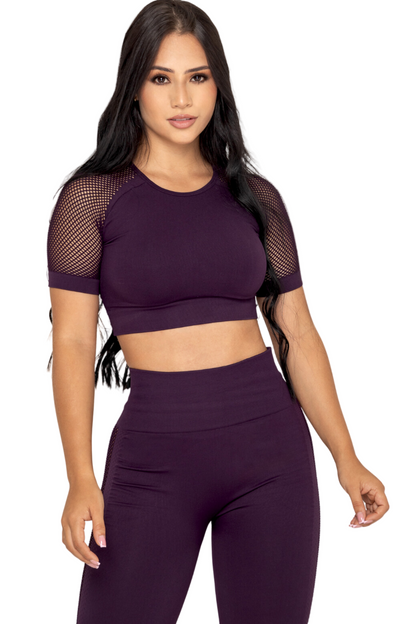 BLUSA DEPORTIVA UVA PDA - ROMA 3029 Fajas Piel De Ángel