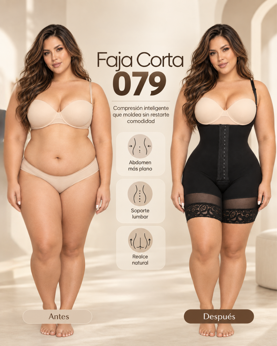 FAJA CORTA SIRENE 079 RELOJ DE ARENA