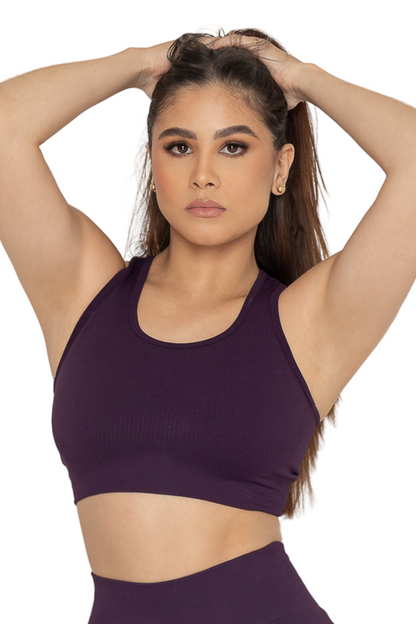 TOP DEPORTIVA UVA PDA - MARSELLA Fajas Piel De Ángel