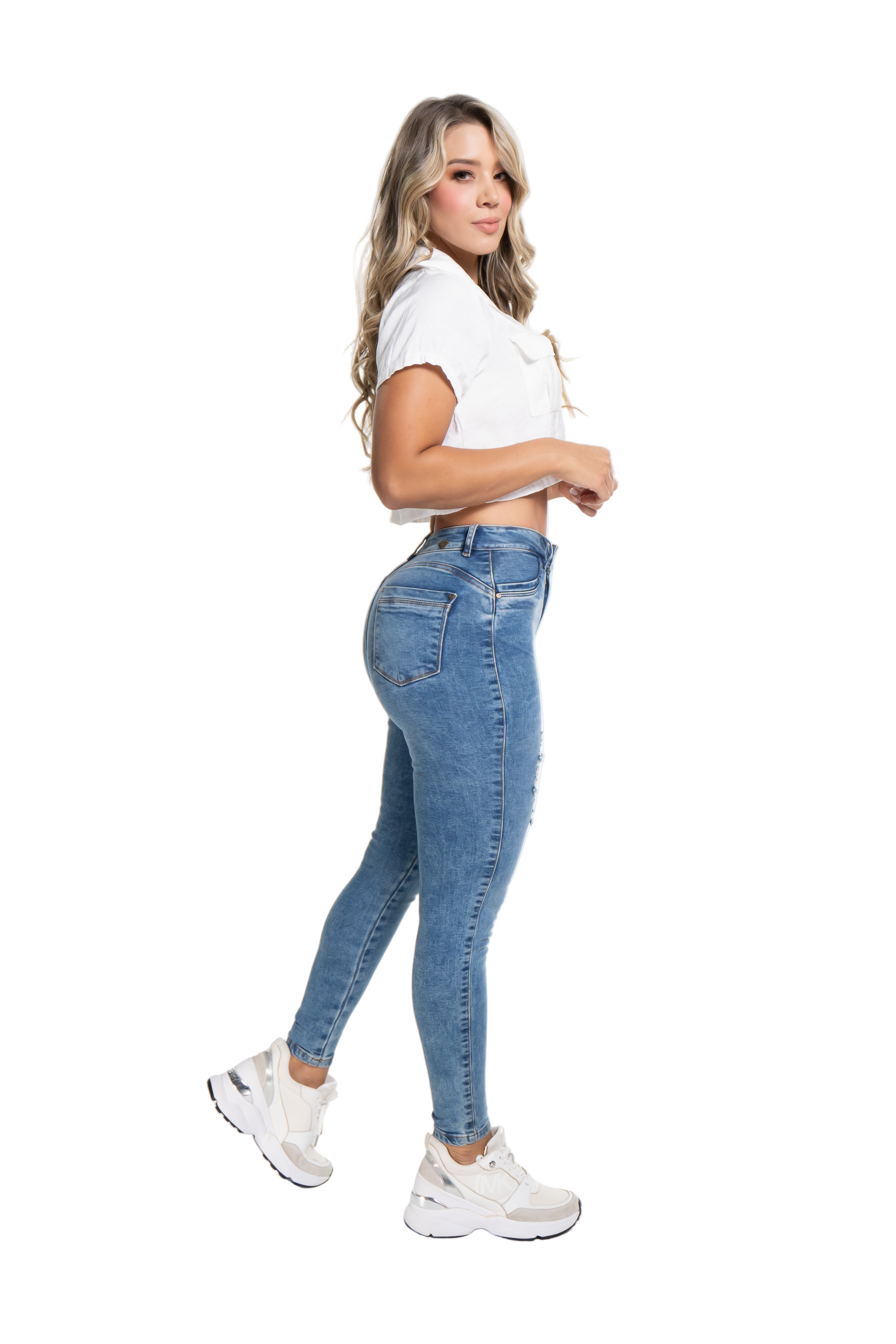 JEANS PDA -DIRTHY - 3002 Fajas Piel De Ángel