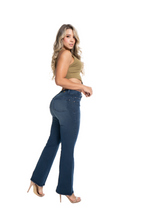JEANS PDA - AZUL OSCURO - 3007 Fajas Piel De Ángel