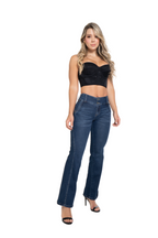 JEANS PDA - AZUL MEDIO - 3006 Fajas Piel De Ángel